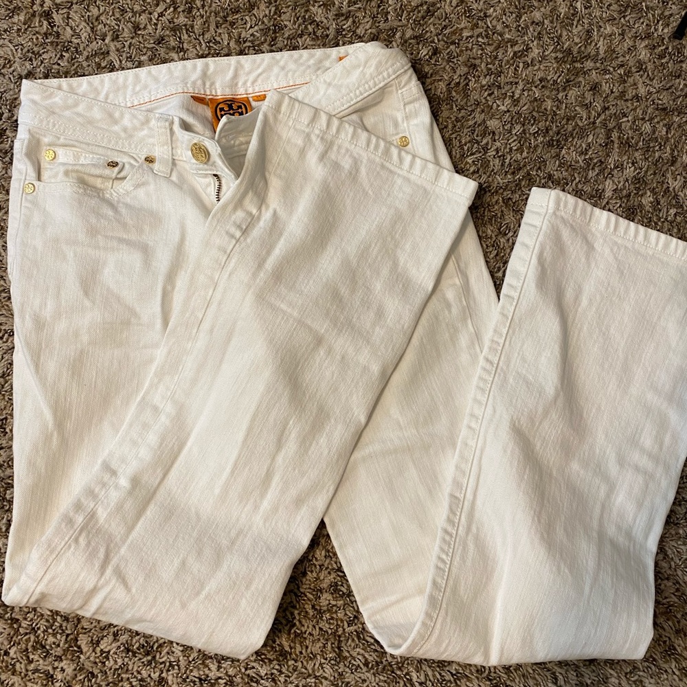 White Tory Burch jeans
